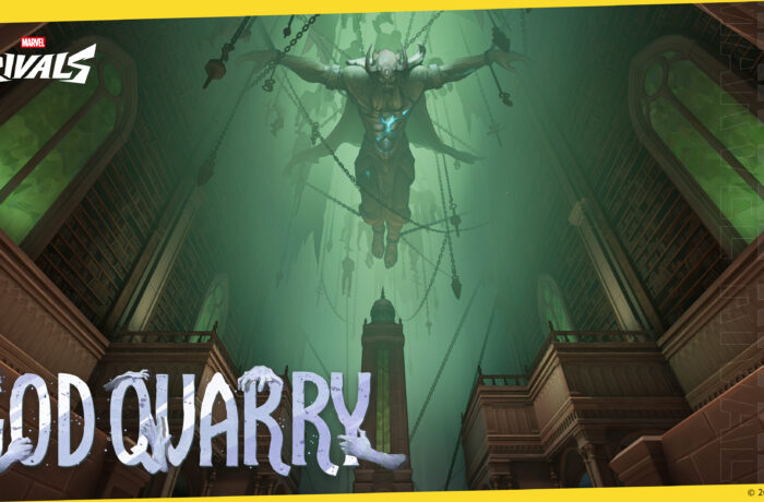Cenário do mapa God Quarry, em Marvel Rivals