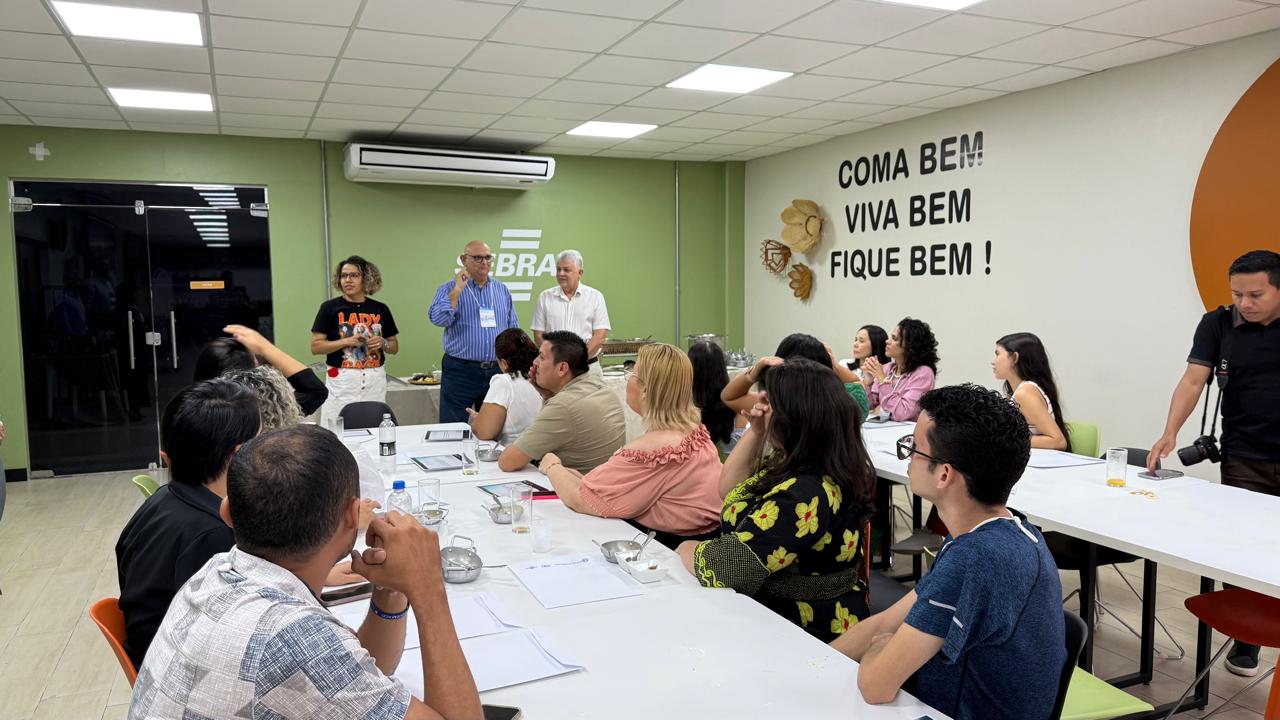 Participantes em uma atividade de capacitação do Empretec em Manaus