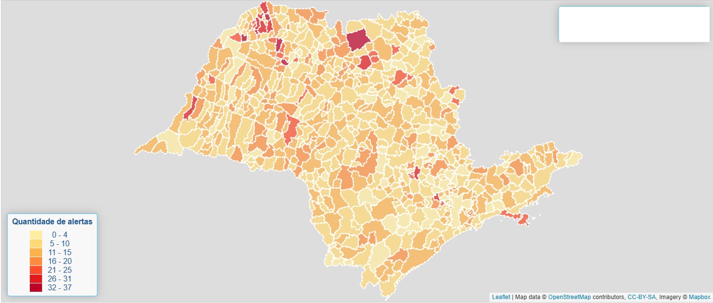 Tribunal de Contas alerta 82% dos municípios paulistas por irregularidades na gestão orçamentária