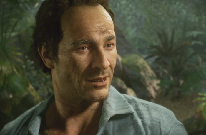 Sam Drake em cena de Uncharted 4.