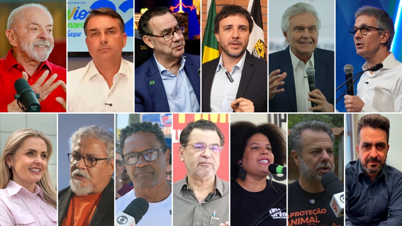 Quaest em PE: Lula, 54%; Flávio, 21%; Cury, 5%; Renan, 2%; Caiado, 1%