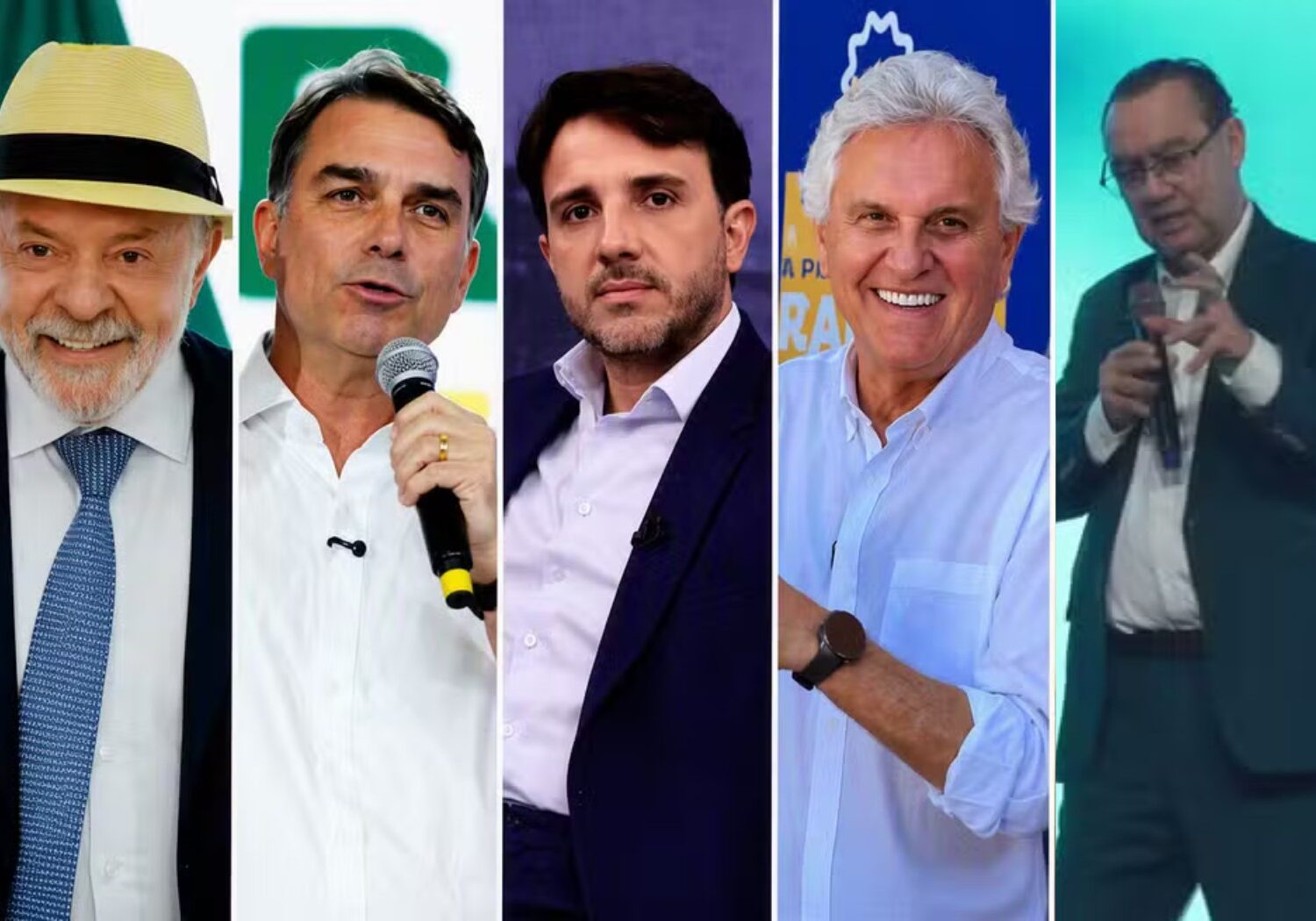 Quaest no TO: Lula, 37%; Flávio Bolsonaro, 35%; Ronaldo Caiado, 7%; Augusto Cury, 4%; Renan Santos; 2%